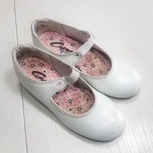 Girls white tap shoes - toddler girls dance